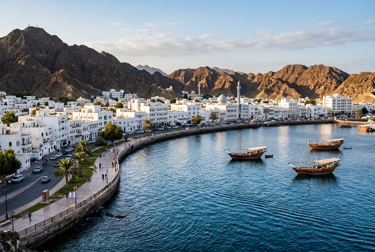 Muscat skyline, Sultanate of Oman